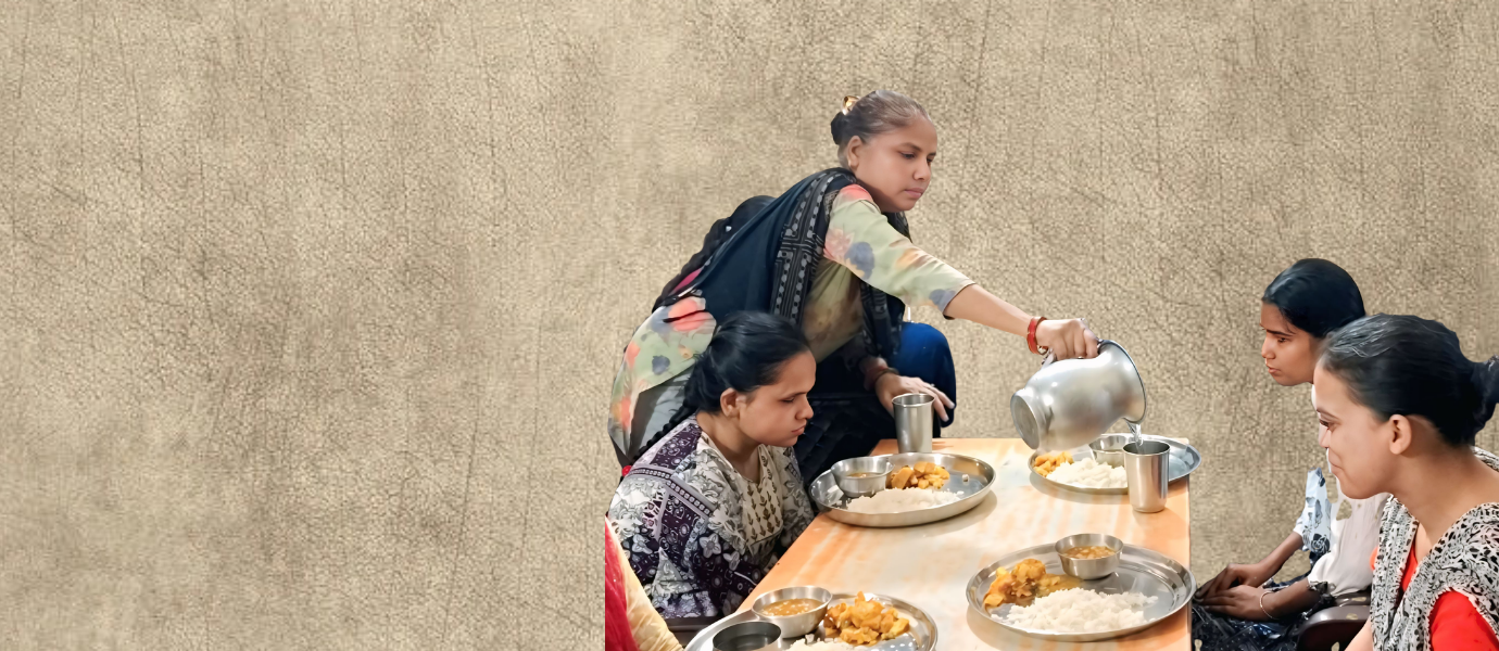 Celebrate your special day by sponsoring a meal for homeless blind girls